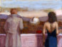 Two Figures And An Observatory